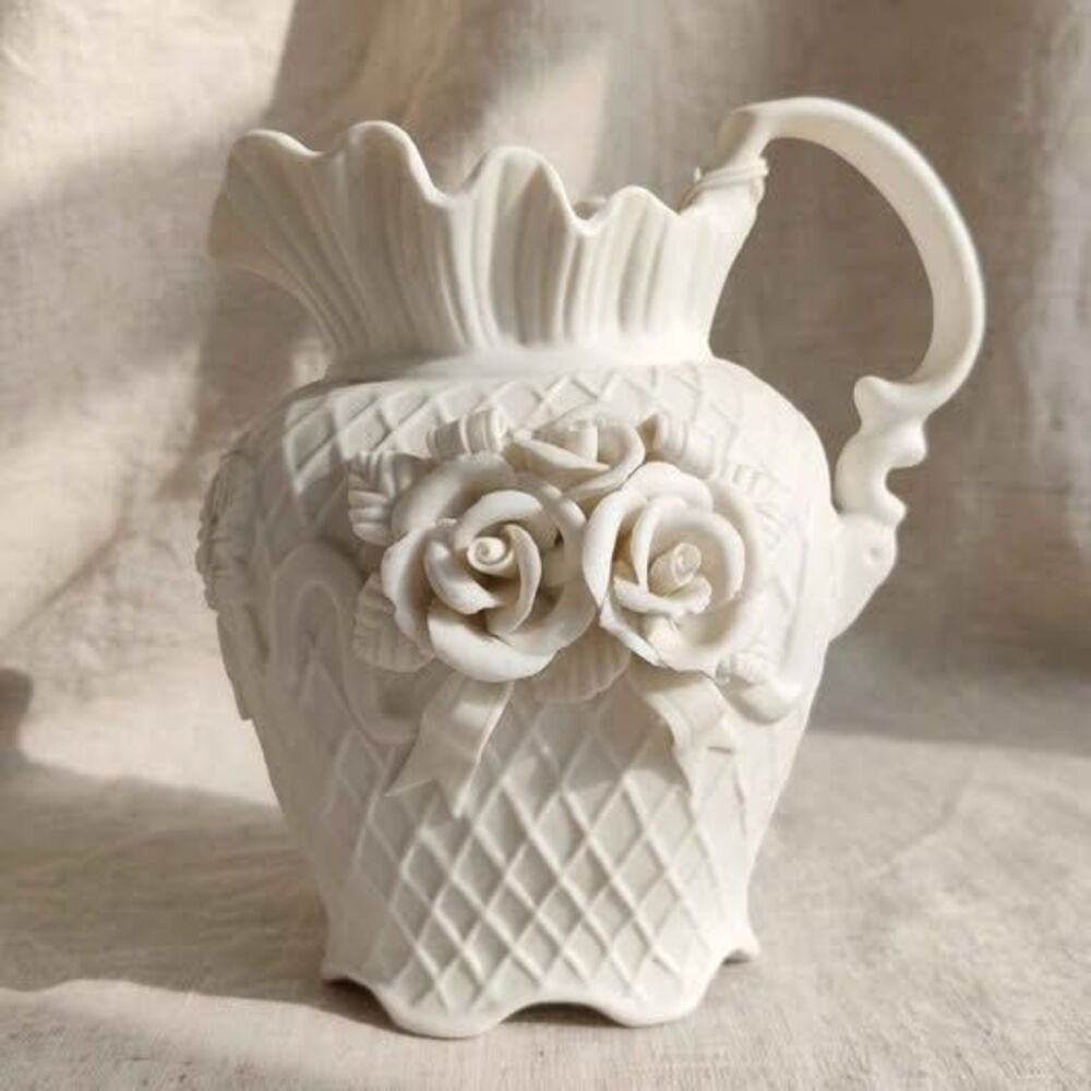 Vintage Ornate Ceramic Vase